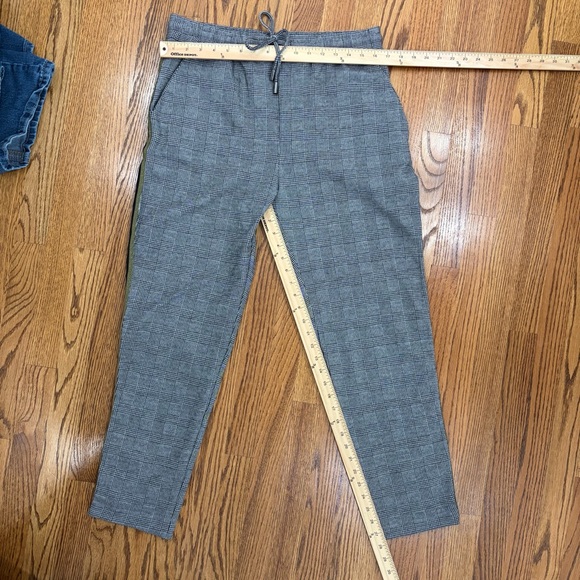 NWT Anthropologie Maeve Bettie Tapered Trousers Houndstooth Stripe Pants - Picture 8 of 8